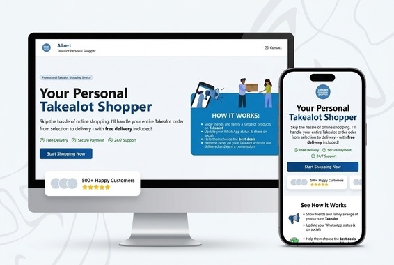 Making Takealot's Personal Shopper usable for everyone presentation image 1