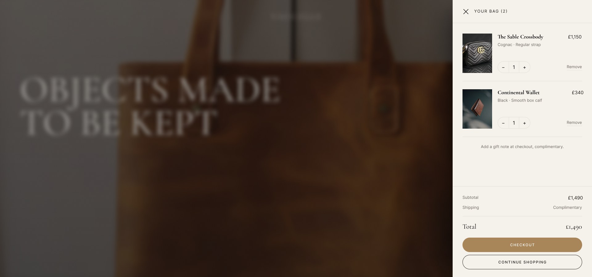 A Shopify storefront system built for modern luxury presentation image 3