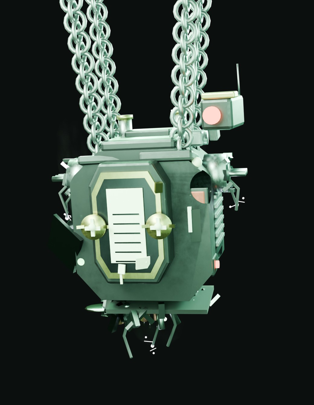 Turning a Twitch stream into the bridge of a Warhammer 40,000 warship presentation image 3
